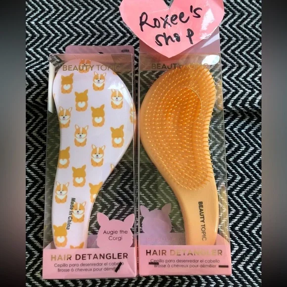 Corgi Hair Brush Set | 2pcs - Picture 2 of 2